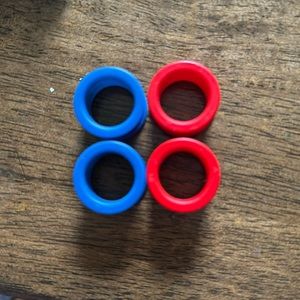Rubber spacers
